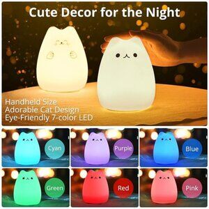 GoLinens Cat Night Light - Thumbnail 5